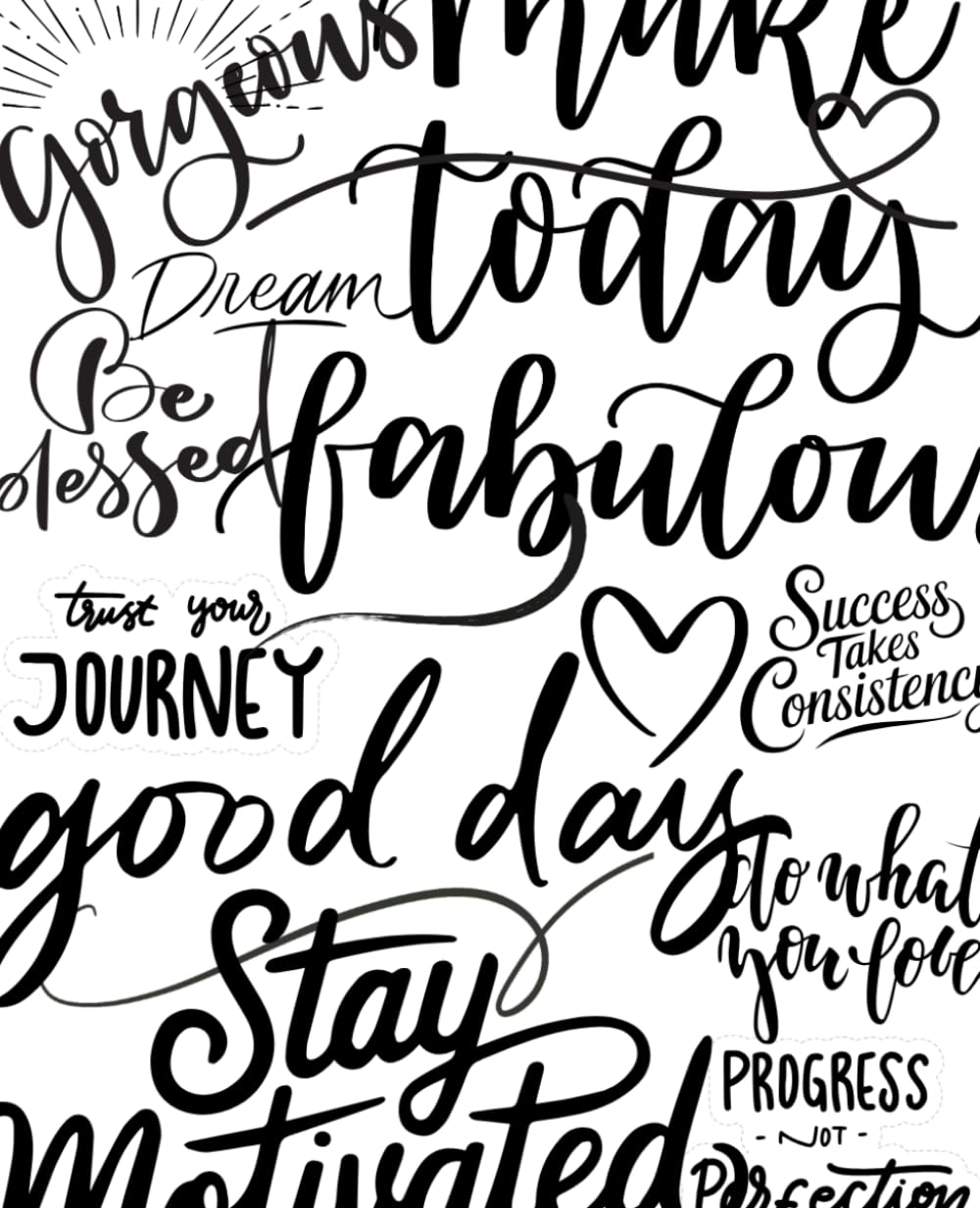 Stay Motivated: Inspirational Journal